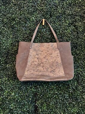 Stella & Dot Brown Leather Tote Bag - Women